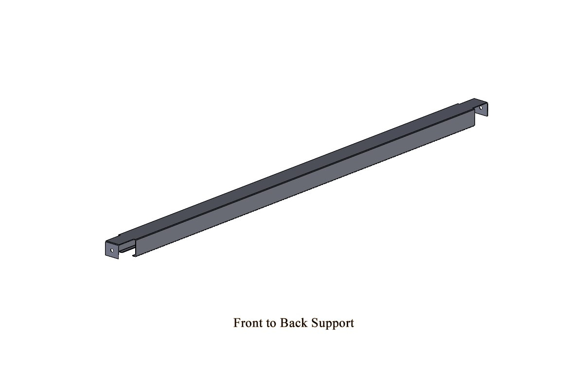 industrial shelf component