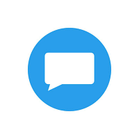 Message icon. Messenger button. Vector. Message icon. Messenger button. Vector.
