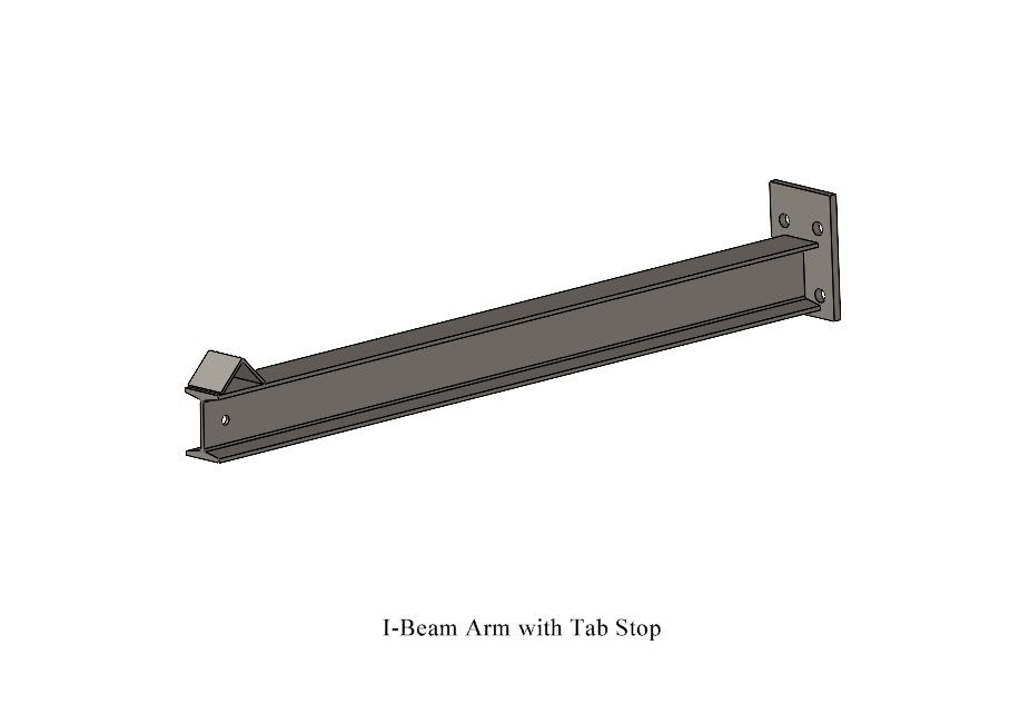 industrial shelf component
