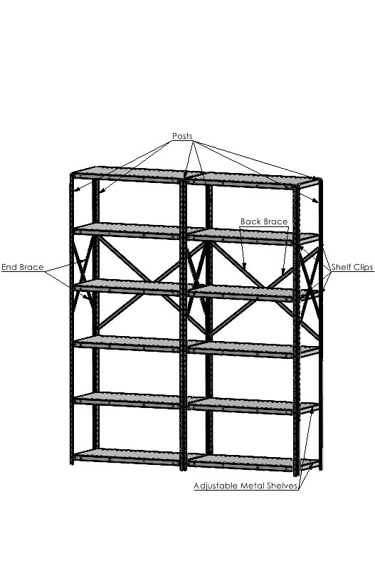 Order Widespan Shelving near Houston, TX Shelving Concepts